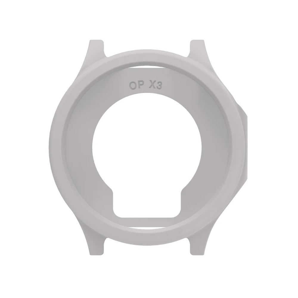 Oppo Watch X3 Silicone Protective Case - Soft Shell Bumper Guard