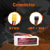 CNHL 11.1V 3S Lipo Battery 4000mAh 70C With XT90 Plug For RC Car Rock Crawlers Airplane Vehicle Tank Truck Catamaran Boat 5