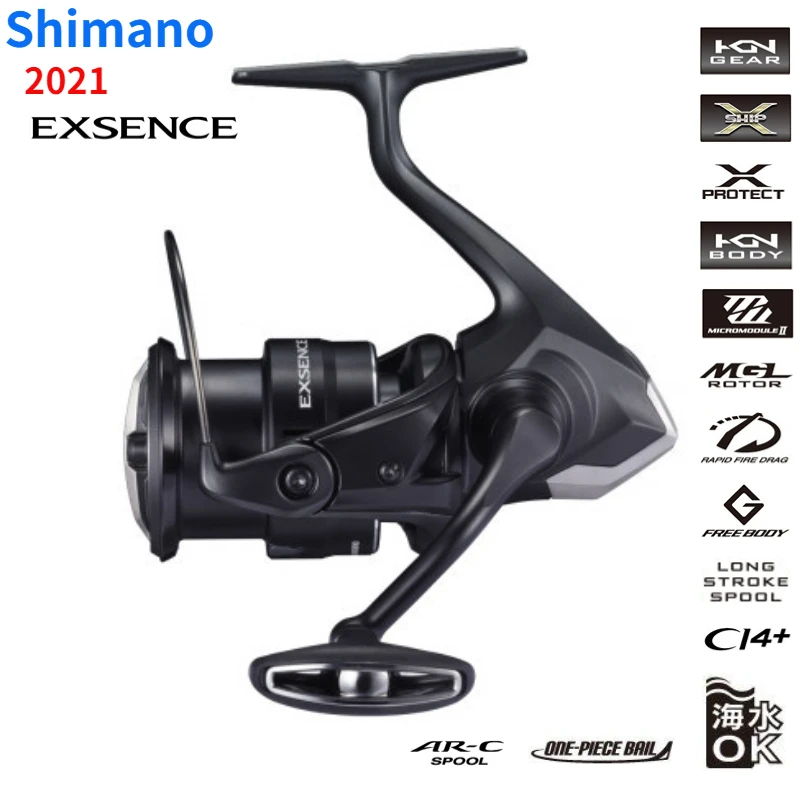 2021 SHIMANO EXSENCE Spinning Fishing Reel C3000M C3000MHG 3000MHG