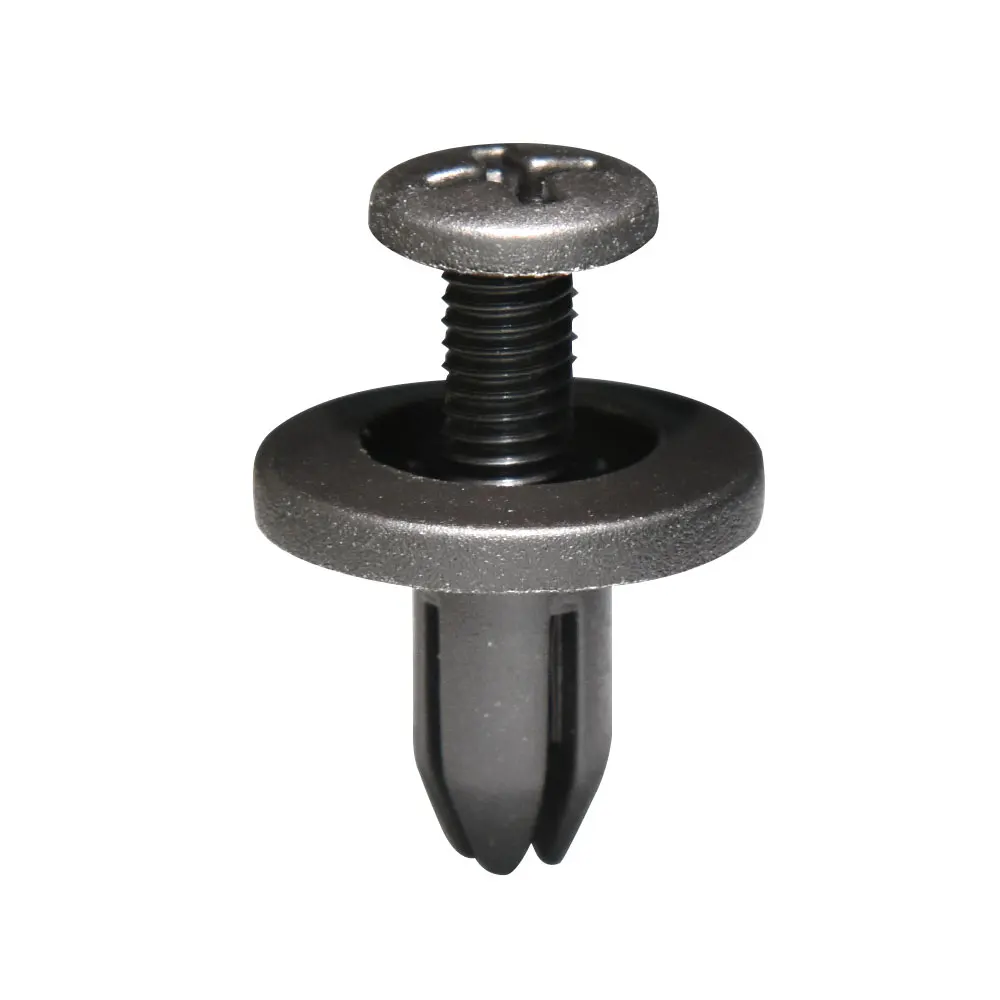Push Pin Rivit AD 50pcs Clips 8mm Hole Auto Fasteners Retainer Push Pin Door Rivet ...