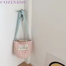 

Mommy Diaper Bag Canvas High Capacity Bucket Type Flower Embroidery Baby Item Storage Factory New Hot Selling Single Messenger