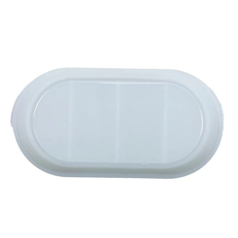 

Silicone Mirror Mold for Cake Stands Fruit Trays Handmade Crafts Home Decor