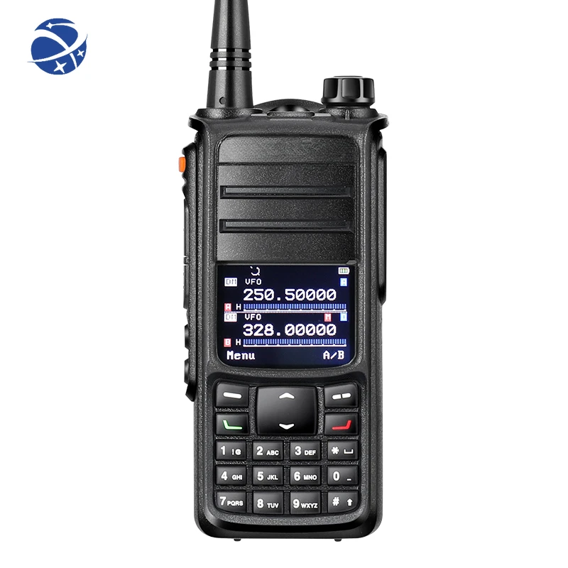 

2024 DMR Walkie Talkie 10W Digital Two Way Radio Dual Time Slot UHF VHF Dual Band GPS Walkie Talkie 136-174MHZ 350-480MHZ