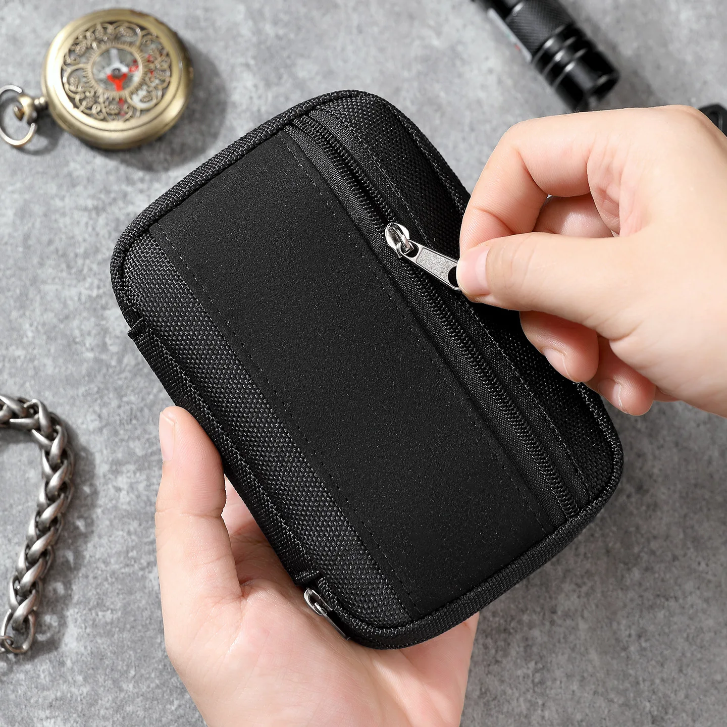 Borsa Portautensili Portatile Multifunzione Nuova per Esterni, Organizer EDC, Custodia Tascabile per Attrezzi, Borsa per Campeggio, Escursionismo, Caccia - immagine 6
