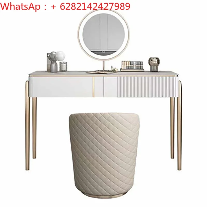 

Italian light luxury modern minimalist dressing table room household small apartment multifunctional storage cabinet one make