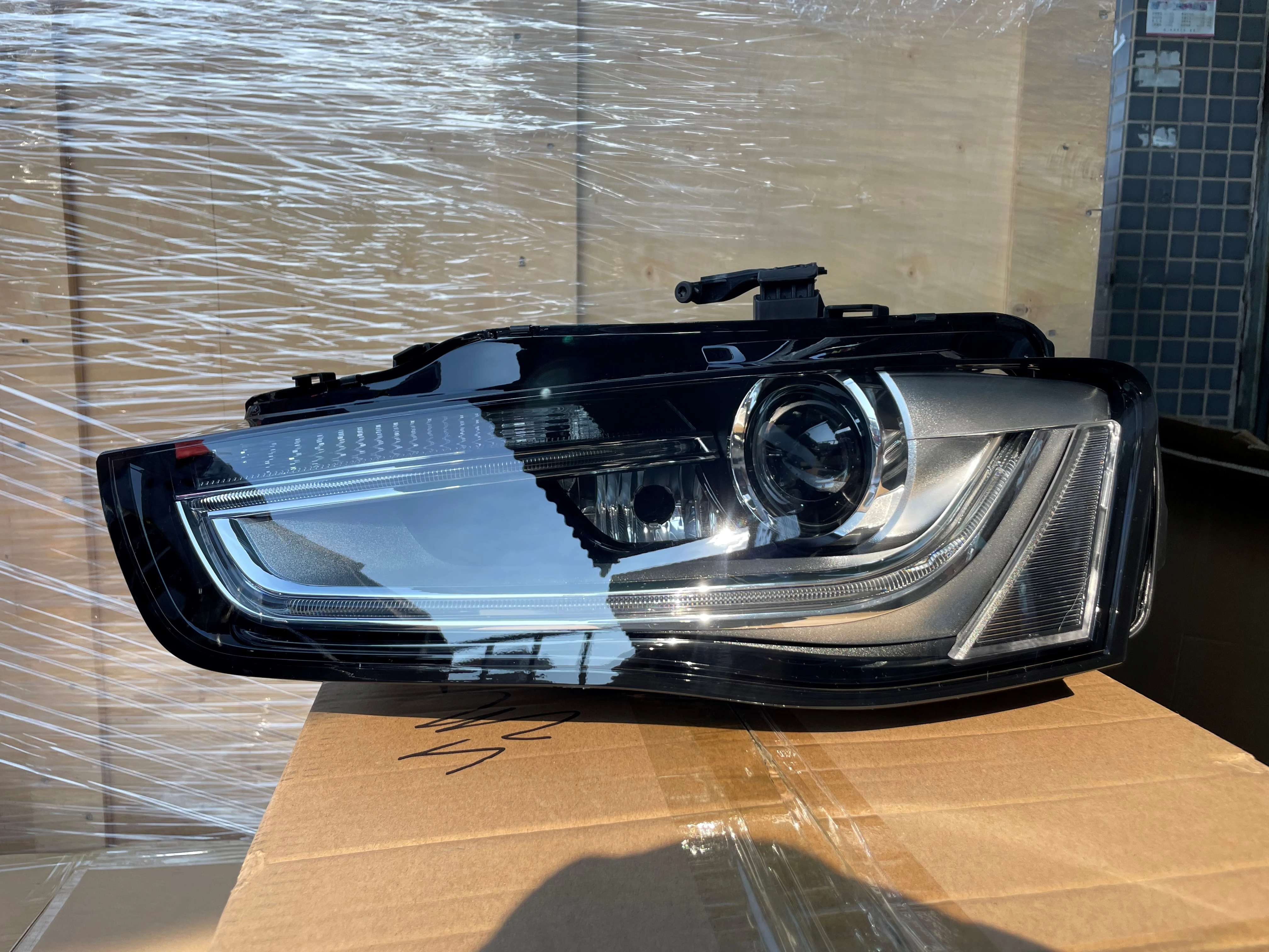 FitForAudiA4HeadlightA4B8HeadlampB8PA20102015XenonHeadlamps
