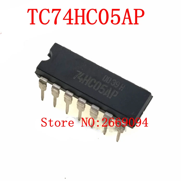 

10PCS HD74HC05AP DIP14 HD74HC05 74HC05AP DIP SN74HC05N 74HC05N 74HC05 new and original IC Free shipping