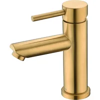 ก๊อกน้ำห้องน้ำ สแตนเลส ก๊อกน้ำอ่างล้างหน้า ก๊อกน้ำผสมน้ำร้อนน้ำเย็น ก๊อกอ่างล้างหน้า ก๊อกเดี่ยว ก๊อกทองขัดเงา 4