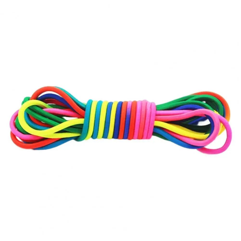 Jump Rope Useful Reusable Rubber Band Game Colorful Kids Outdoor Toy Jump Rope