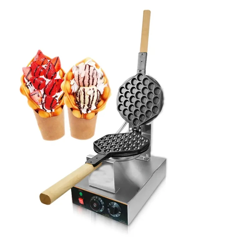 Macchina Per Waffle Di Forma Industriale Macchina Per Waffle Per Uova/Macchina Per Waffle A Bolle/Macchina Per Fare Le Cialde