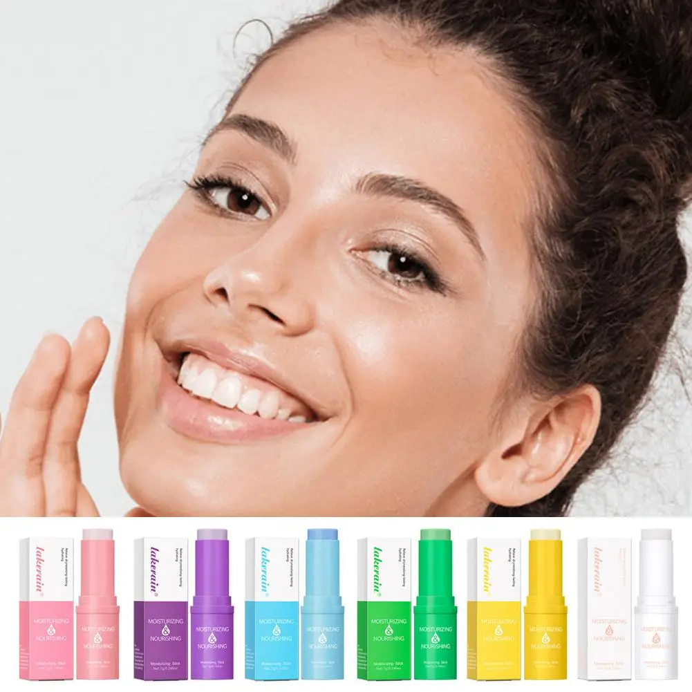 

Корейская многофункциональная палочка для макияжа, бальзам для удаления морщин, увлажняющий уход, тусклый палочка, против морщин, Осветляющий тон M Q2B5