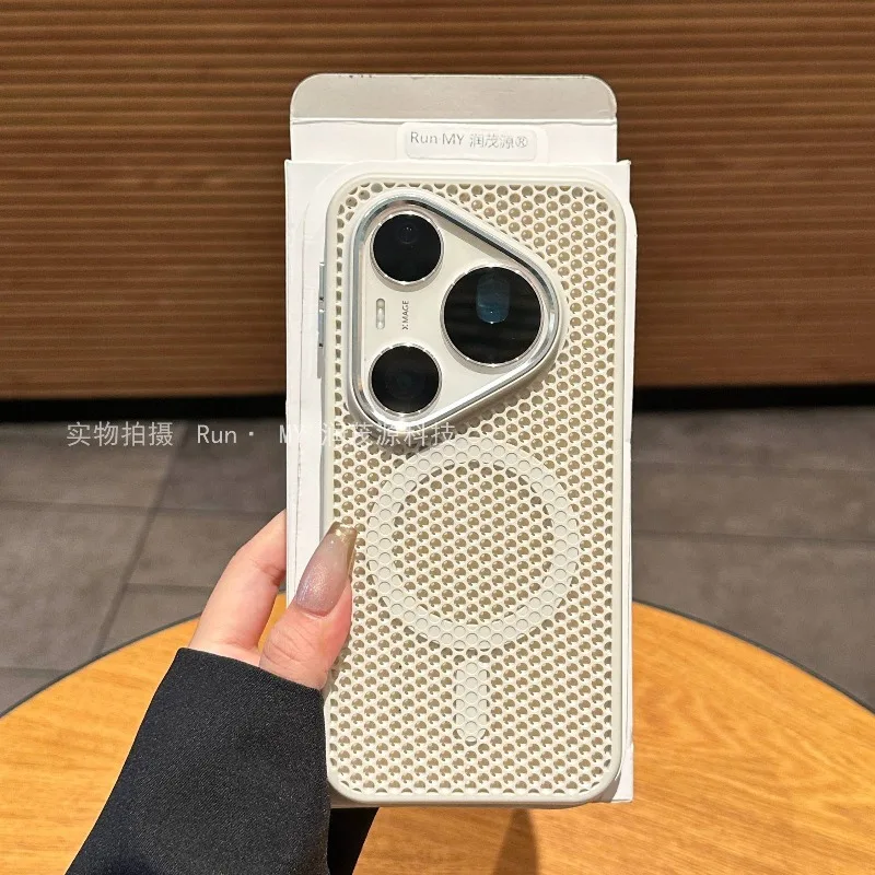 Magnetic Honeycomb Heat Dissipation Case with Metal Lens Frame and Button Shell