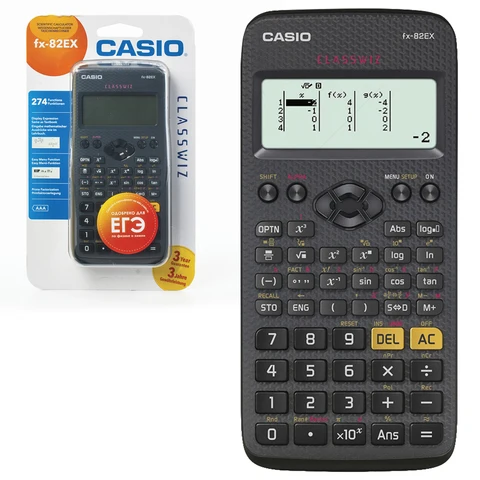 Casio Engineering Calculator Fx-82ex-s-eh-v, 274 Functions, Standalone, Ce Certified Calculators - AliExpress