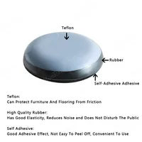 20PCS Furniture Slider Pads Table Chair Leg Sliding Block Anti Scratch Easy Move Heavy Furniture Leg Mat Thickened Moving Pads 5