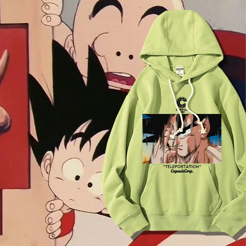 

SEVEN DRAGON BALL ANIMATION CO-NAME HOODIE MEN 2023 NEW HOODED TREND SUPER SAIYA WUKONG TIDE BRAND CLOTHES AUTUMN