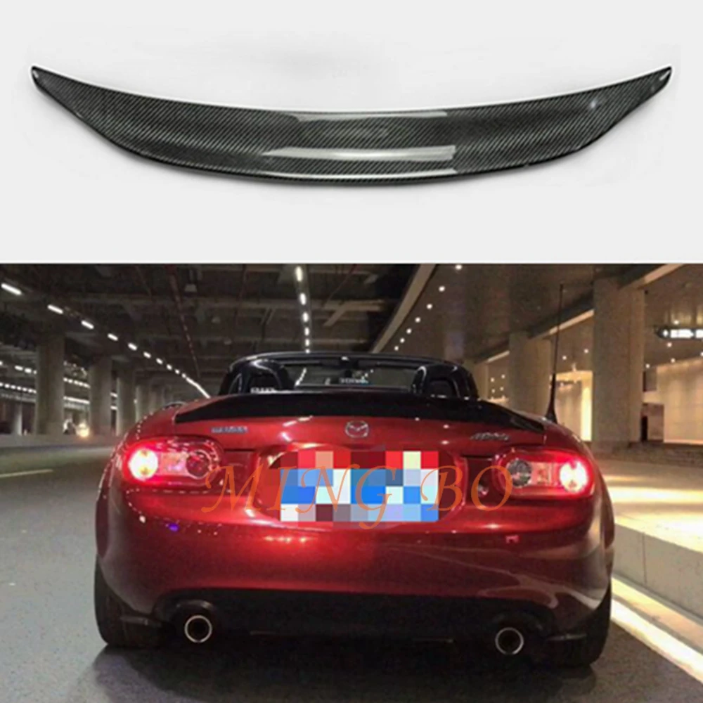 Car-Styling Per Mx5 Nc Ncec Roster Miata Epa Tipo 3 Spoiler Posteriore In Fibra Di Carbonio Labbro Alettone Tronco In Fibra Lucida (Solo Prht Hard Top