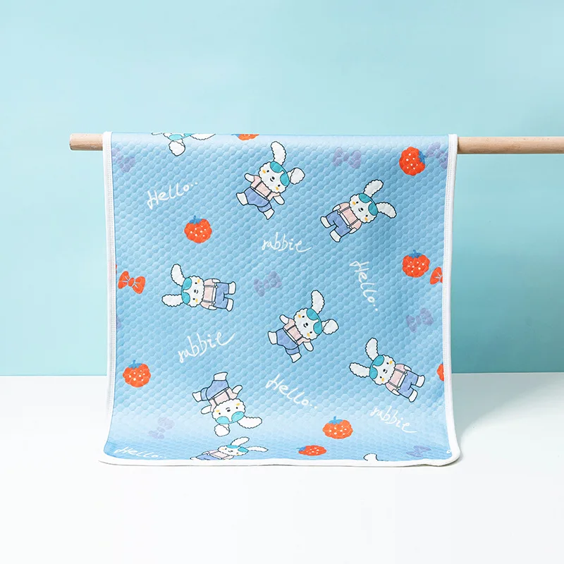 Five-layer Baby Waterproof and Breathable Washable Diaper Pad Double Bed Urine Mattress for Newborn Babies in Summer