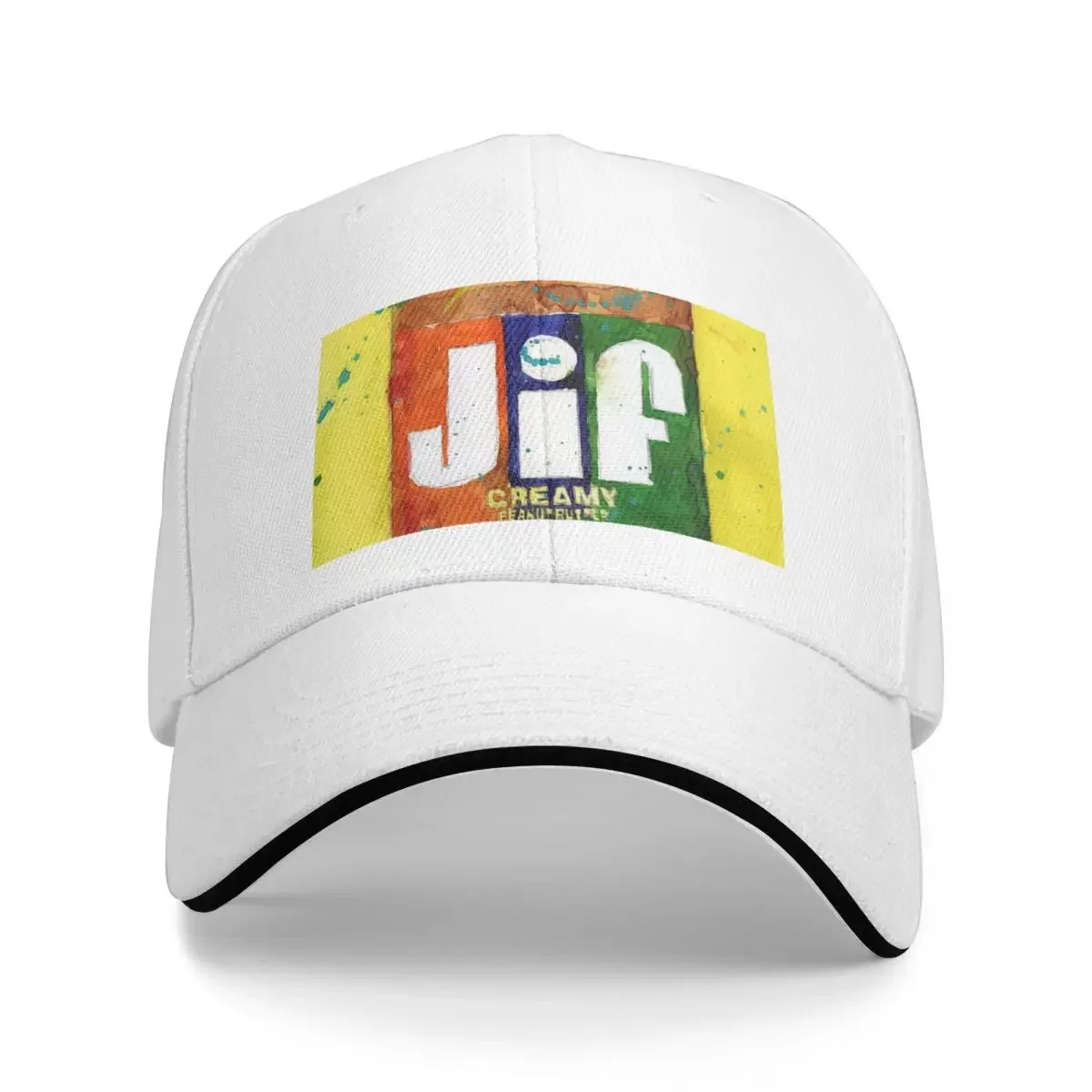 

Jif Peanut Butter - Vintage - Kitchen Art Cap Baseball Cap ny cap luxury man hat hat man for the sun Caps women Men's