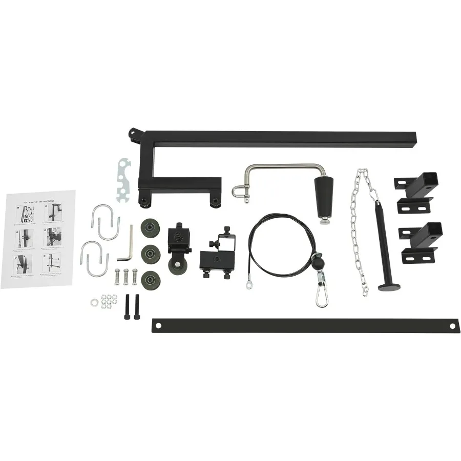 Arm Wrestling Training Professional Equipment Fitness Forearm, 440LB Arm Wrestling Battle Table Training Pulley System Wrist Exe