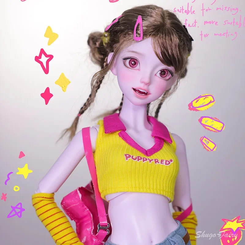 Shuga Fairy Emery 1/4 Bjd Doll Great-hearted Shizhi Body New