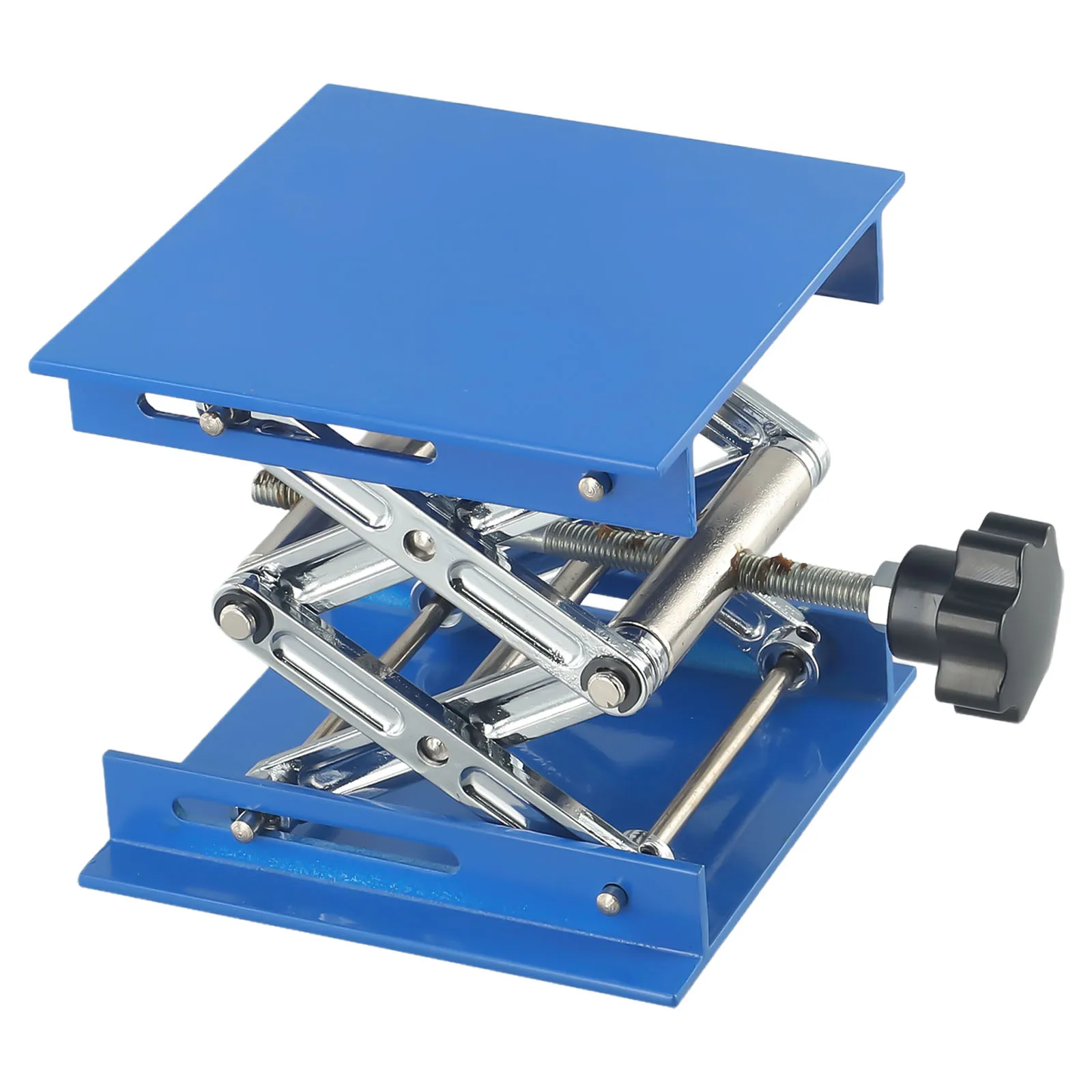 

Laboratory Lifting Platform Table Woodworking Engraving Lab Lifting Stand 4x4in Aluminum Router Lifting Range 47-143mm