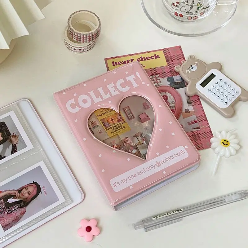 40 Page 160pcs 3 Inch Photo Album  Photocard Holder Cartoon Album Photo Book Collect Kpop Card Holder Kpop Photocard Binder 5