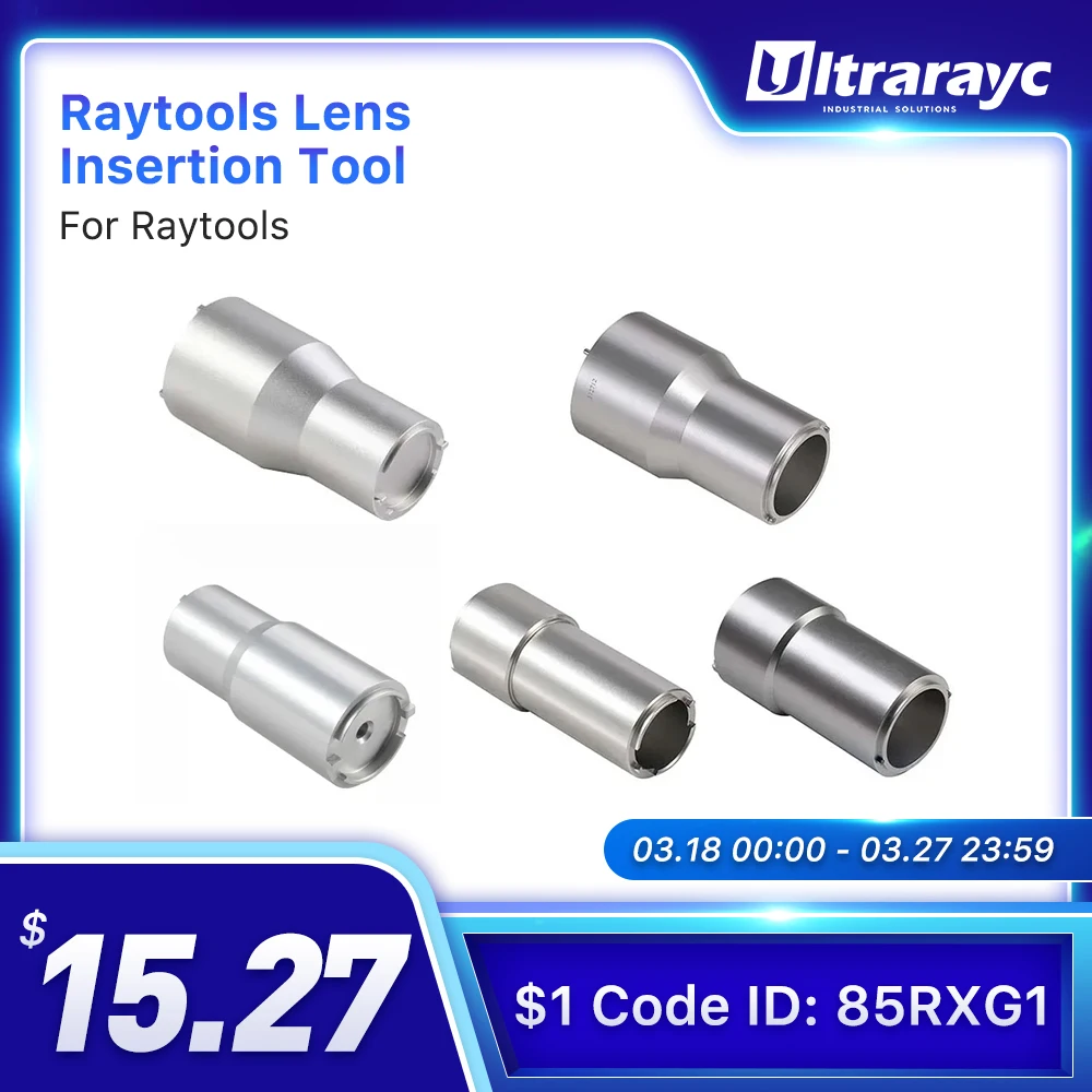 

Ultrarayc Raytools Lens Insertion Tool for Focusing and Collimating Lens on BT210S BT240S BM111 BM110 BM109 Laser Cutting head