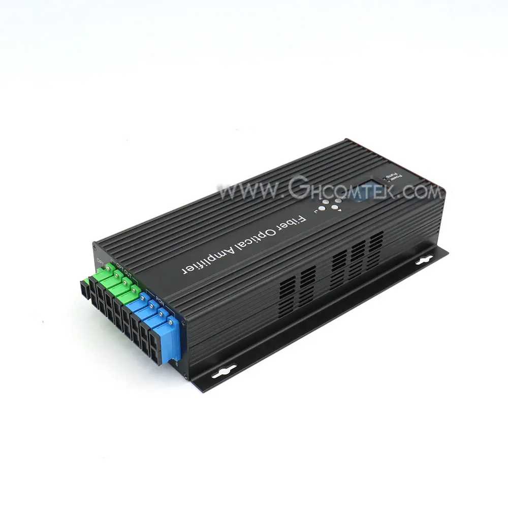 Optical Amplifier EDFA 1550nm Power WDM 8x23dBm SC/APC Fiber Port
