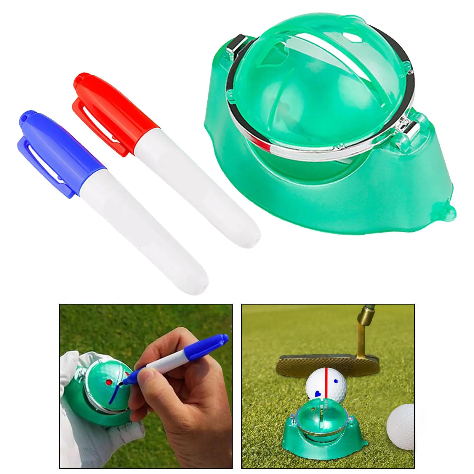 Golf Ball Liner Durable Golf Accessories Outdoor Golf Ball Line Drawing Tool