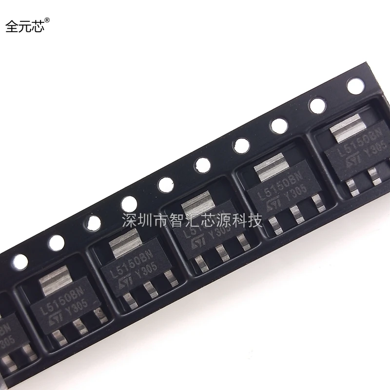 

10 шт./Лот Новый L5150BN SOT223 L5150BNTR L51508N низковольтный дифференциальный регулятор напряжения, соединительный транзистор