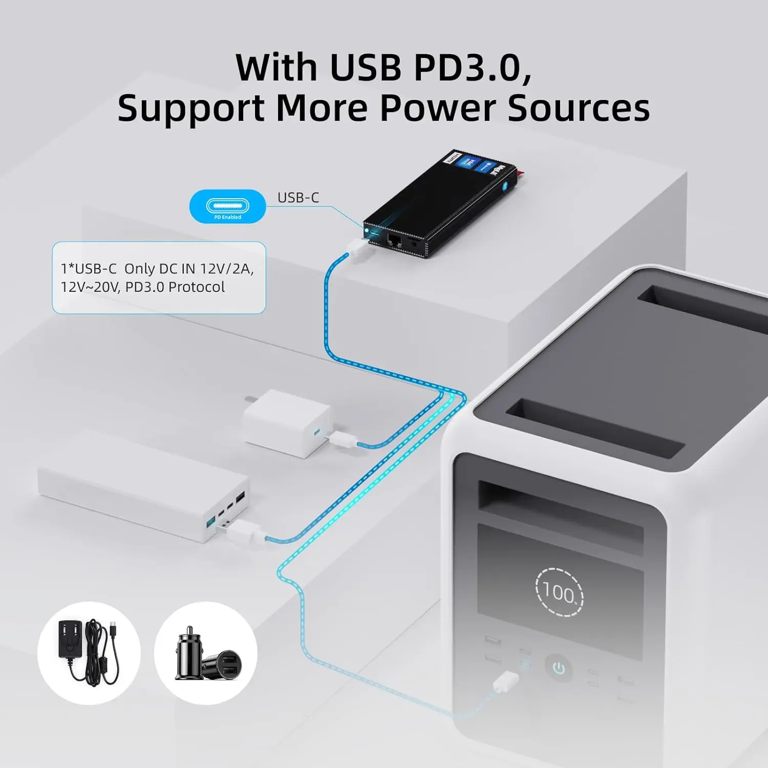 MeLE PCG02 Pro Fanless Mini PC Stick J4125 8GB/128GB Windows 11 
