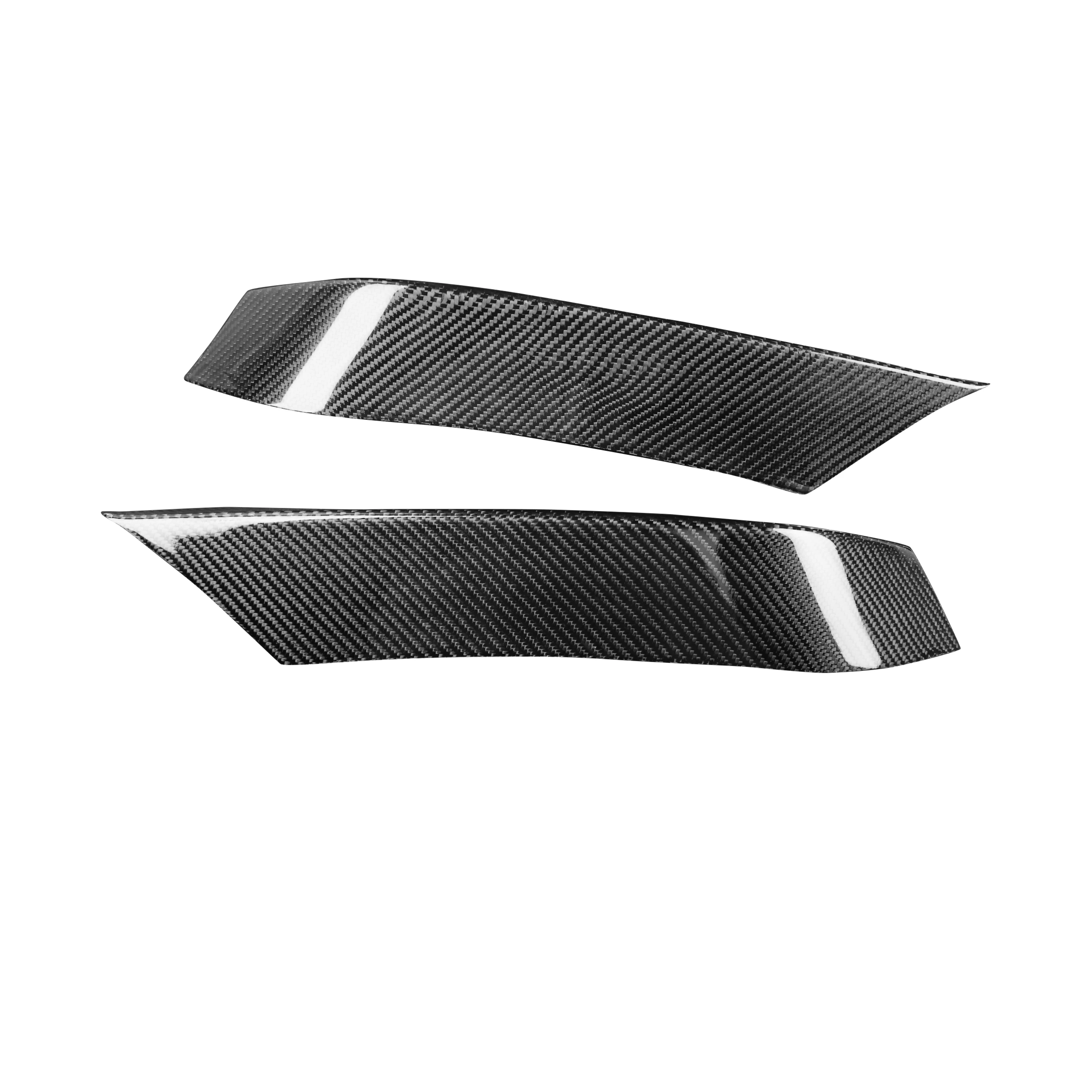 For BMW M3 F80 F82 F83 M4 2015 2016 2017 2018 Front Wrap Angle Carbon Fiber Cover Trim Car Auto Modification Accessories