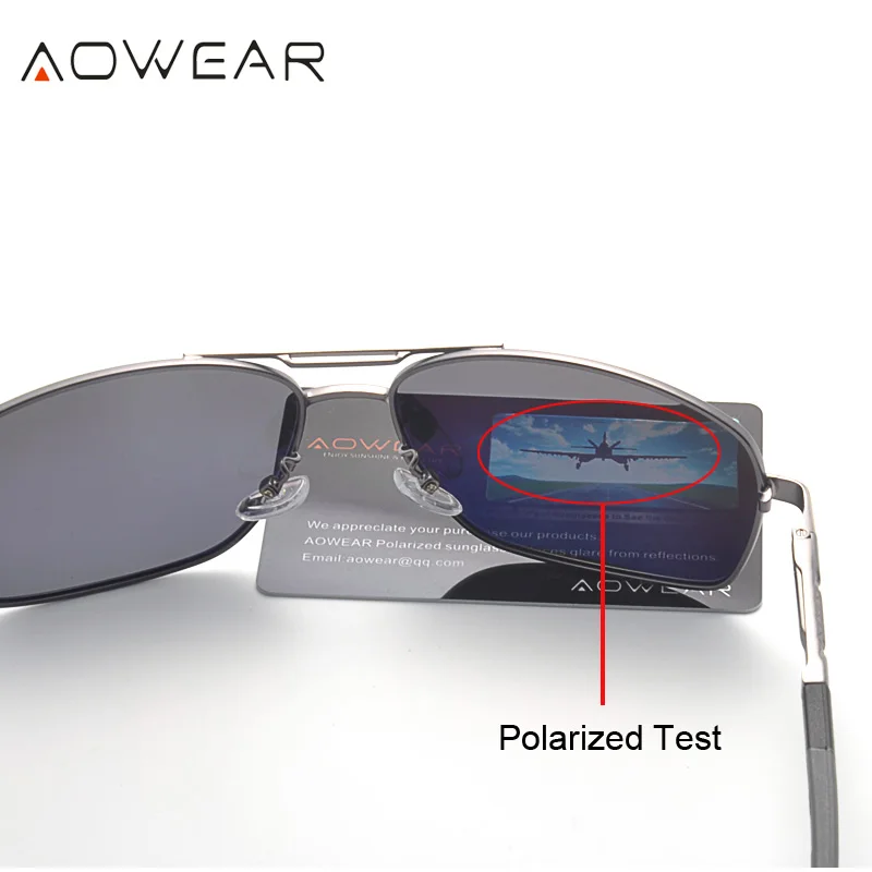 AOWEAR Retro Polarized UV400 Vintage Unisex Sunglasses with Mirrored Lenses and Protective Case