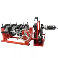 63-200 hand-operated four-ring PE butt welding machine PE pipe welding machine butt splicing machine fusion splicer hot melter 1