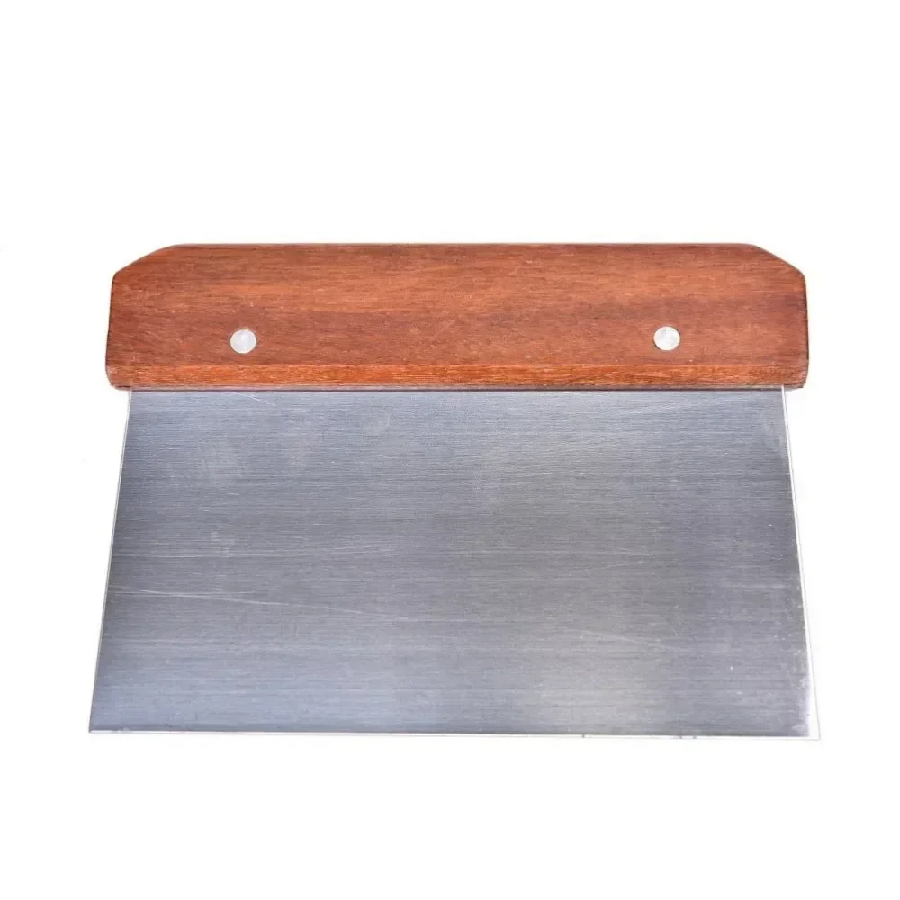 

Stainless steel flour scraper