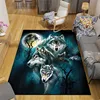 3D Wolf Carpet 3