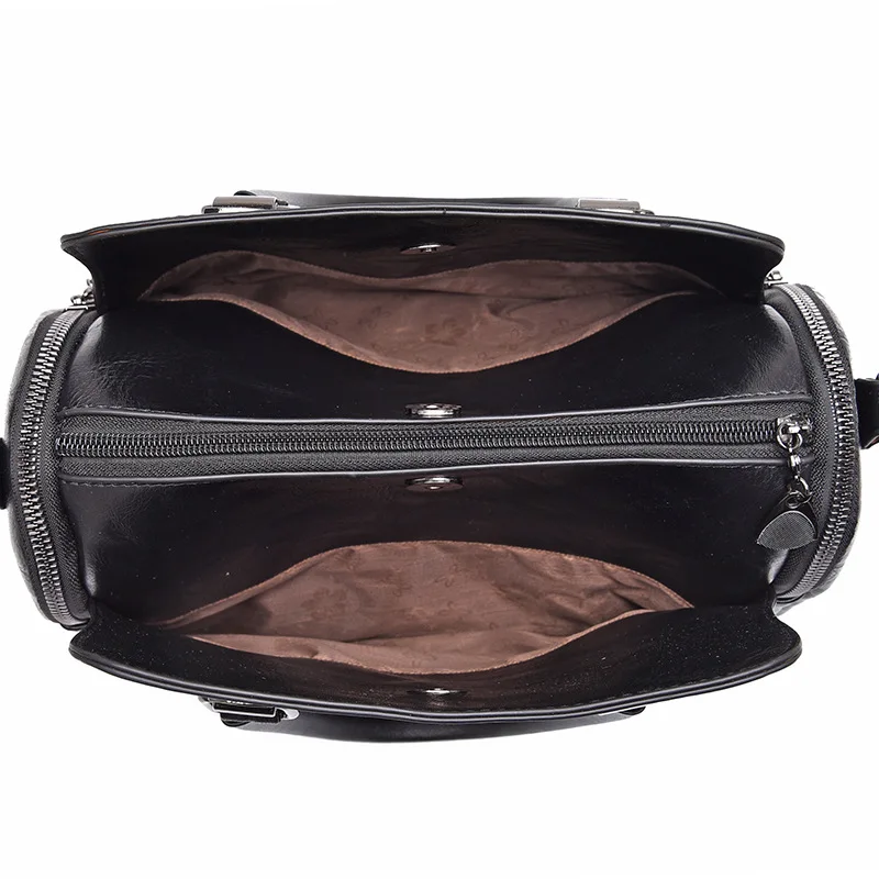 Leather Handbag Women Handbags Crossbody Bags Tilorraine women's bag new fashion handbag large capacity soft leather mother shoulder crossbody bags shoulder Bag