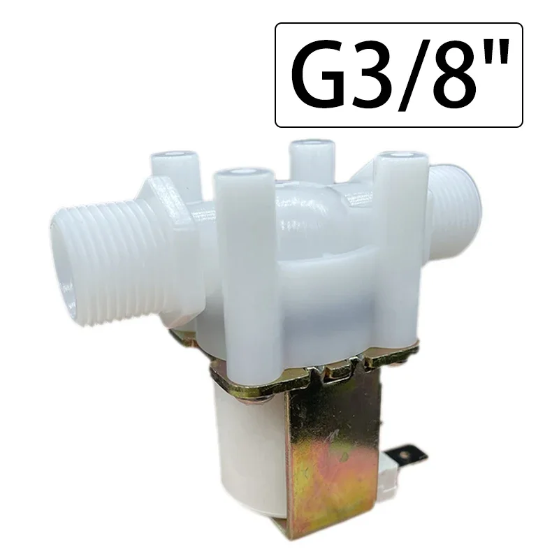 

3/8" Male Thread Solenoid Valve 220V DC 12V 24V Water Control Valve Controller Switch Normally Closed Normally Open Water Valve
