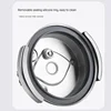 Portable Outdoor Camping Micro Pressure Cooker Stainless Steel Anti-explosion Dorm Hike Pot for Gas Electric Stove Dual Way Use 3