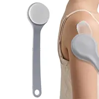 Applicateur de lotion multifonctionnel, applicateur de crème solaire et d'onguent, brosse de douche à long manche pour le corps et le dos 1