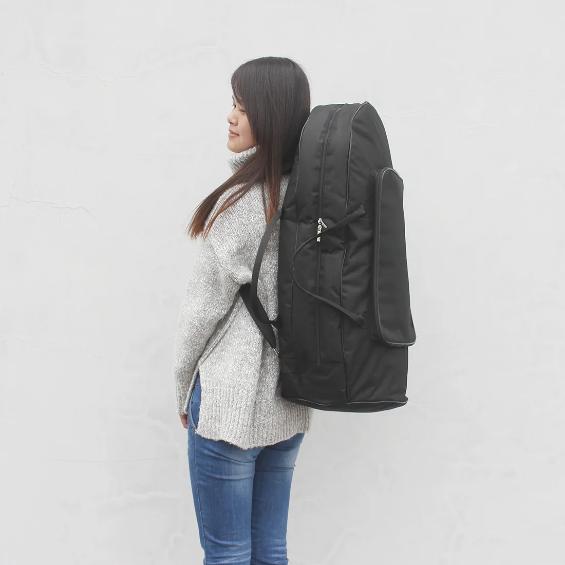 BlackOxfordClothMusicalInstrumentBagWaterproofHornTenorTuba