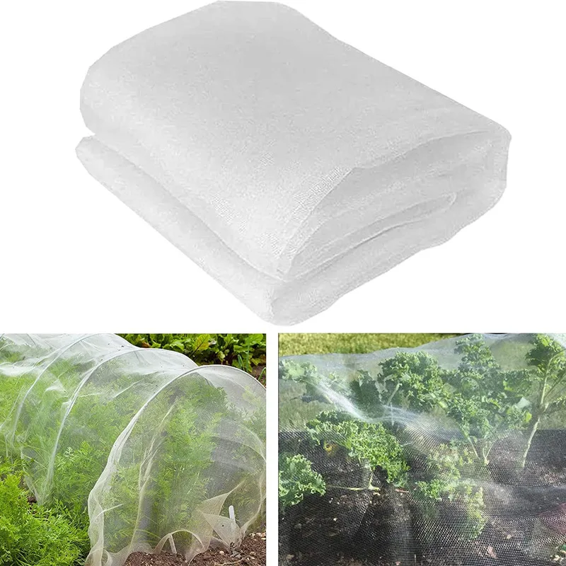 

60 Mesh Plant Vegetables Insect Protection Net Garden Fruit Care Cover Flowers Protective Net Greenhouse Pest Control Anti-bird