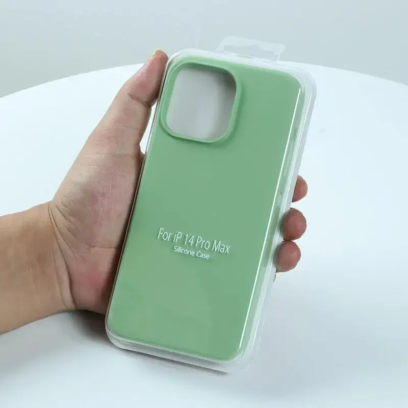 Luxurious Shockproof Liquid Silicone Soft Cover