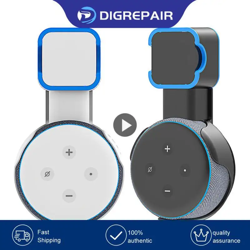 Per Alexa Echo Dot 3Rd Speaker Supporto Per Montaggio A Parete Supporto Per La Generazione Di Ganci Cassa Per Interni Con Gestione Dei Cavi Senza Viti
