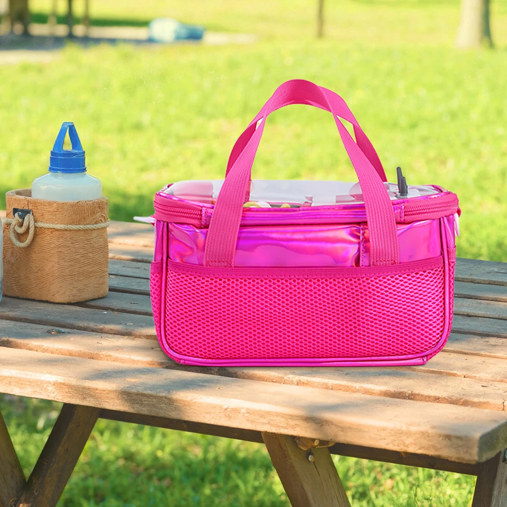 Portable Storage Bag with Shoulder Strap Carrying Bag Travel Organizer Case for Tonies Figures Headphones and Charging Station