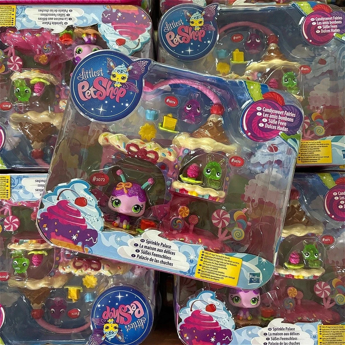 Hasbro Littlest Pet S LPS Sprinkle Palace Candysweet Fairies Figure Model Toy Hobby Gift