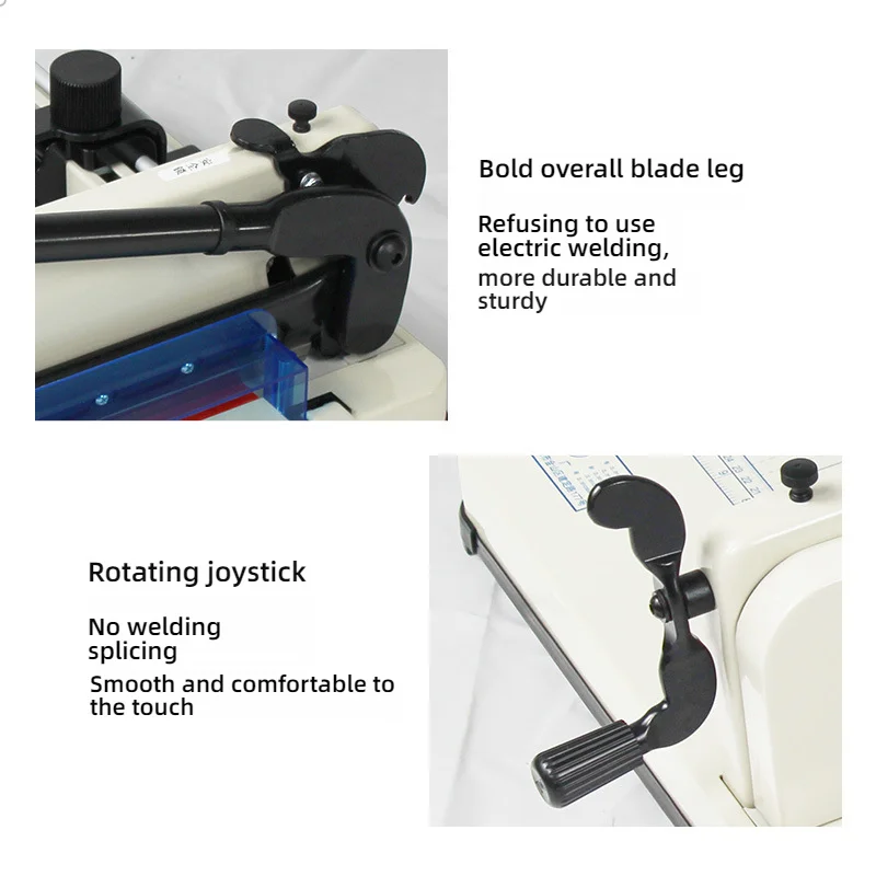 Tagliacarte manuale A4 Fogli per trimmer a ghigliottina resistenti Frese da utilizzare per taglierina di carta commerciale da laboratorio per ufficio domestico - immagine 3