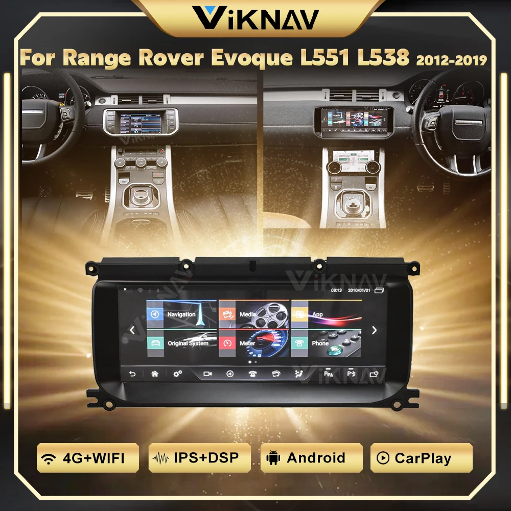 Автомагнитола на Android стерео Мультимедийный Плеер для Range Rover Evoque L551 L538 2012-2019 AC