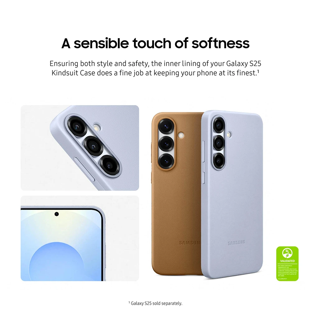 Premium Quality Leather Smartphone Cover - Samsung Kindsuit Collection