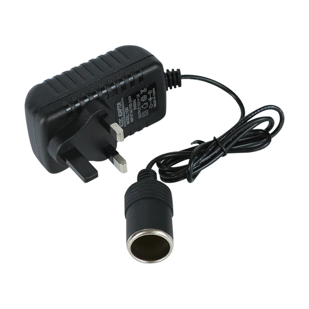 가정용 담배 라이터 어댑터 전원 어댑터 소켓, 미국, EU, UK, 220V 12V